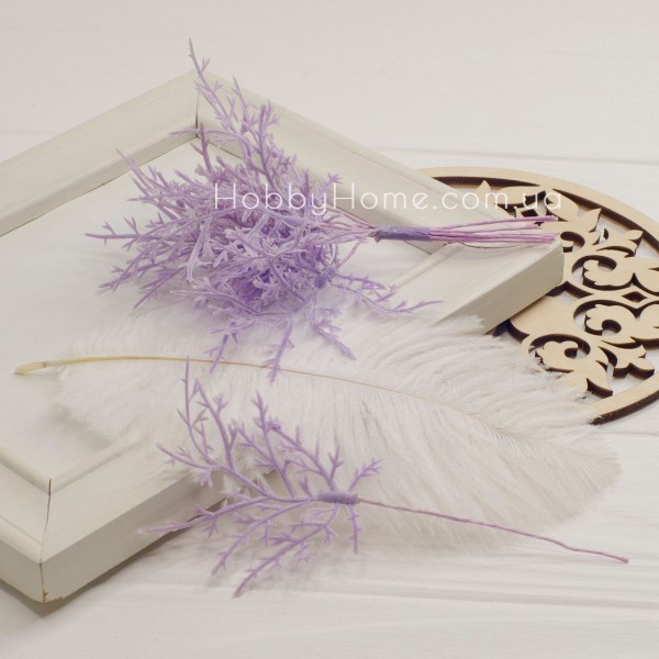 Туя штучна Фіолетова 15см для флористики та декору