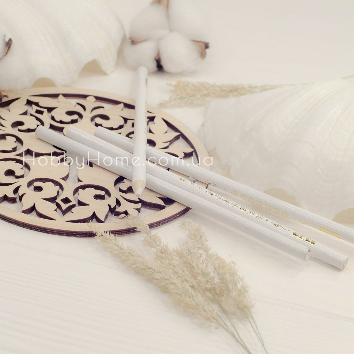 Магнітний олівець для захвату дрібного декору Білий Магнітний олівець для захвату дрібного декору Білий
