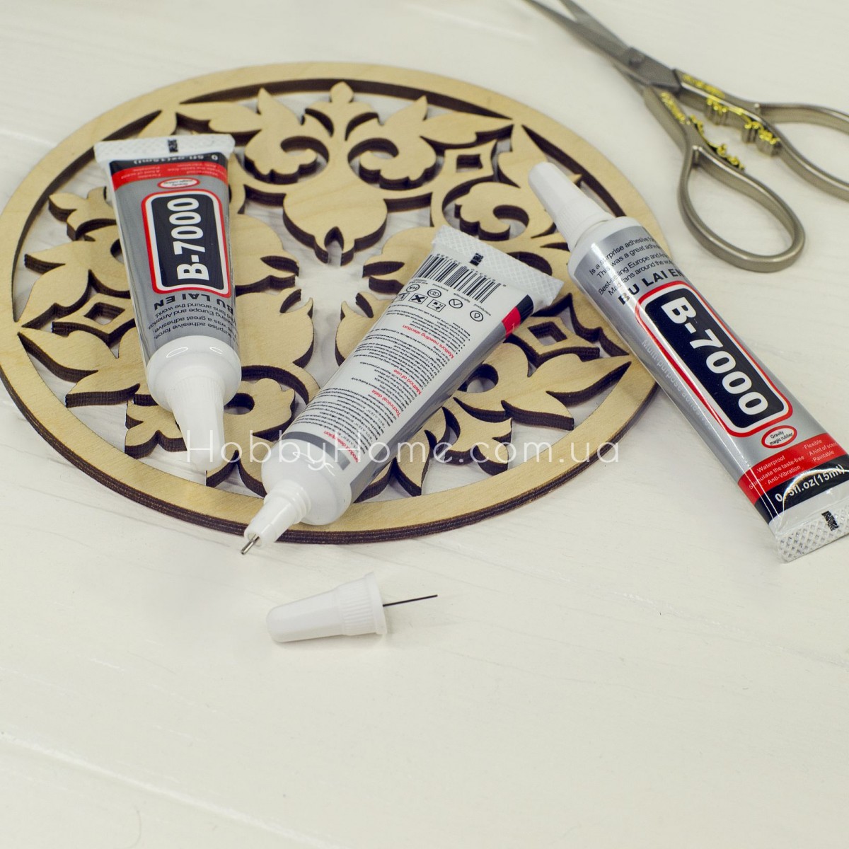 Універсальний клей-герметик B7000 15мл прозорий для рукоділля та декору Універсальний клей-герметик B7000 15мл прозорий для рукоділля та декору