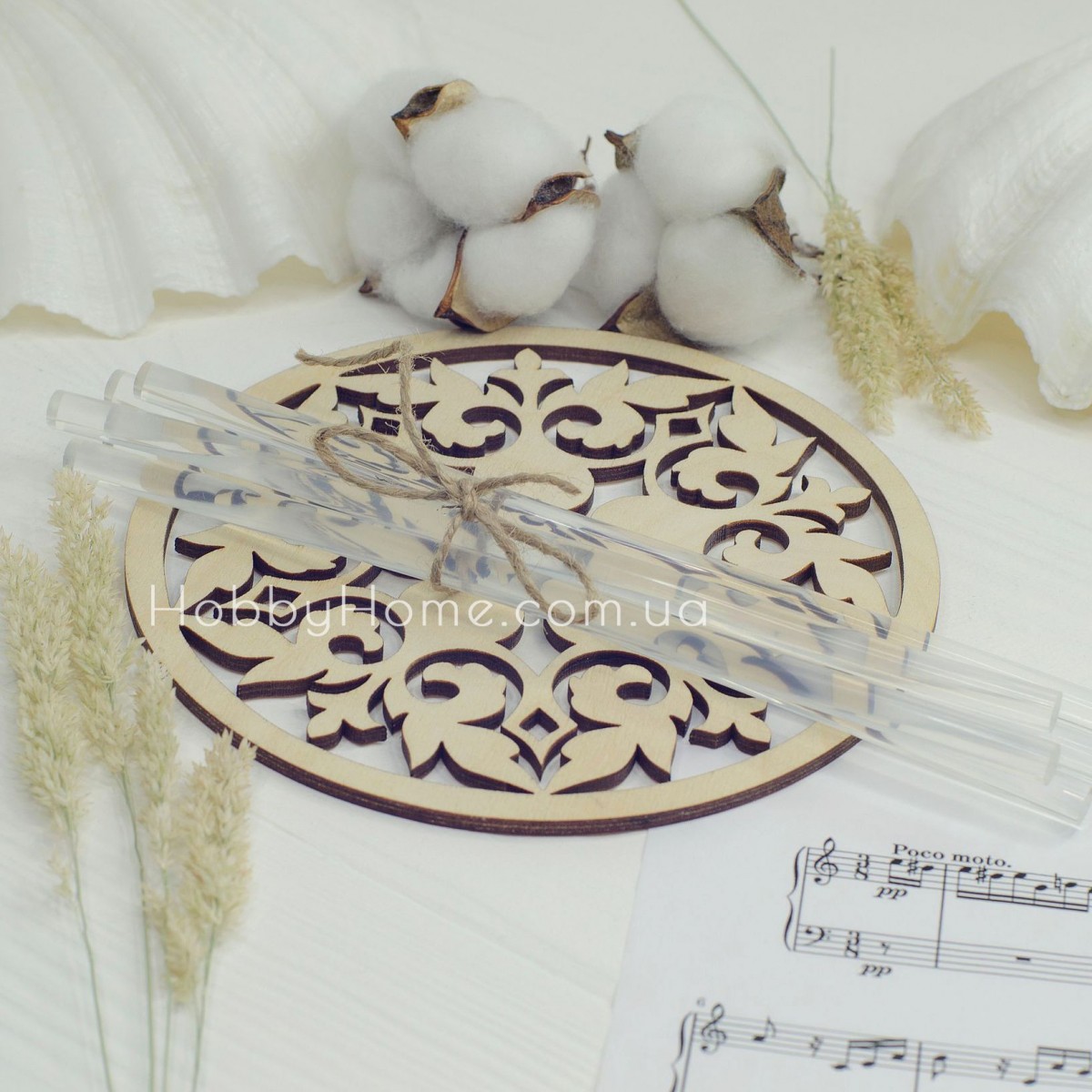 Силіконовий клей Sigma 7-8мм у стрижнях для клейового пістолета, прозорий термоклей Силіконовий клей Sigma 7-8мм у стрижнях для клейового пістолета, прозорий термоклей