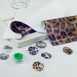 Екошкіра з принтом Л...