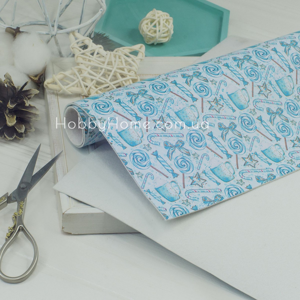 Екошкіра блакитні Цукерки