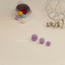 Валяні кульки Бузкові Валяні кульки Бузков...