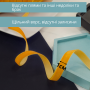 Оксамитова стрічка 1 см помаранчева — для декору, пакування та рукоділля