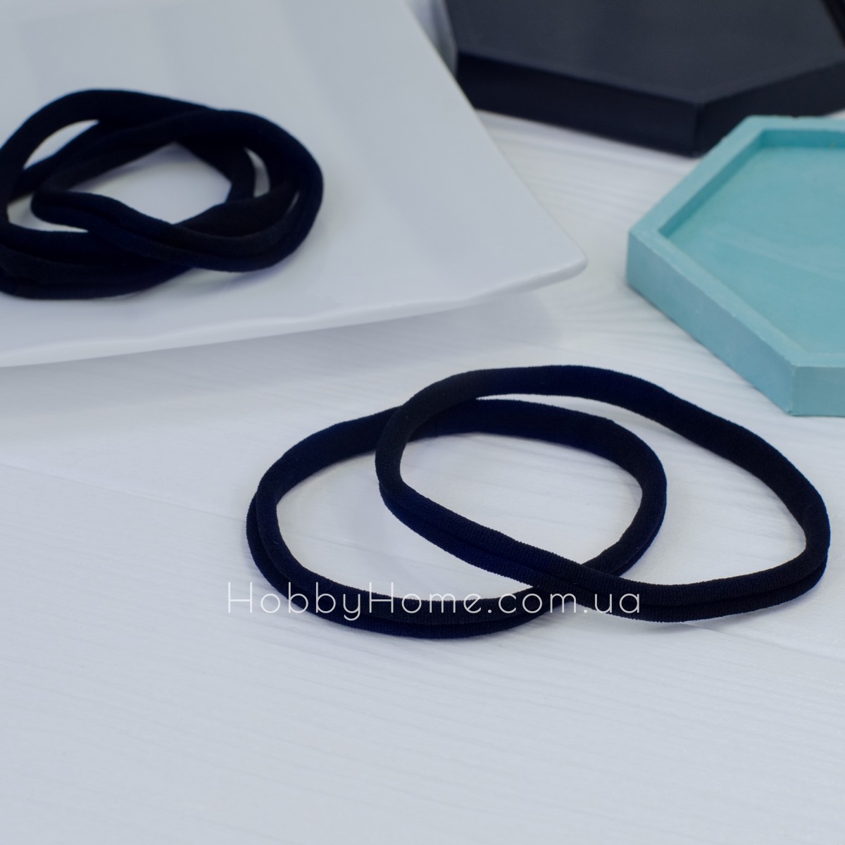 Пов'язка на голову One Size безшовна Китай ПРЕМІУМ Чорна