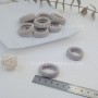 Резинка Коломия 3,6см Темно-бежева — м’яка нейлонова гумка для волосся та рукоділля Резинка Коломия 3,6см Темно-бежева — м’яка нейлонова гумка для волосся та рукоділля