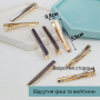 Заготовки для заколок крокодильчики 5,5см Золота
